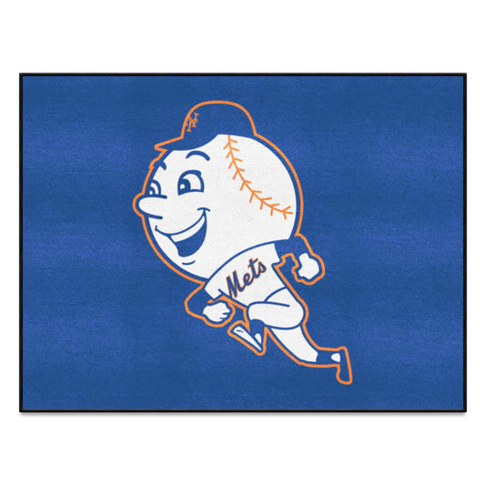 New York Mets All-Star Rug - 34 in. x 42.5 in. - Retro Collection - New York Mets