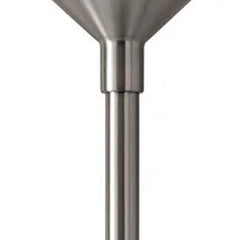 73" Torchiere Floor Lamp With White Cone Shade