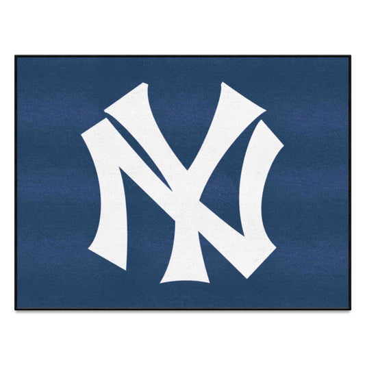 New York Yankees All-Star Rug - 34 in. x 42.5 in. - Retro Collection - New York Yankees