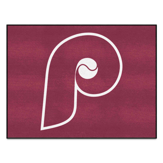 Philadelphia Phillies All-Star Rug - 34 in. x 42.5 in. - Retro Collection