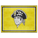 Pittsburgh Pirates 8ft. x 10 ft. Plush Area Rug - Retro Collection