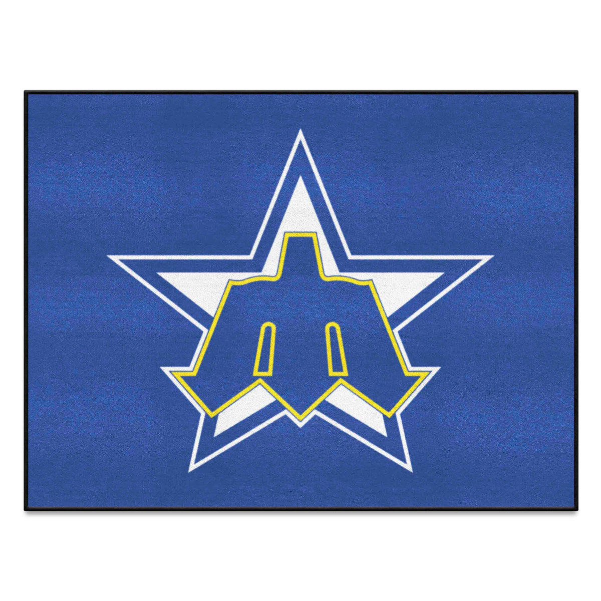 Seattle Mariners All-Star Rug - 34 in. x 42.5 in. - Retro Collection