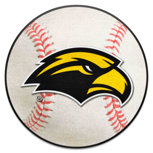 Southern Miss Golden Eagles Baseball Rug - 27in. Diameter