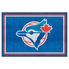 Toronto Blue Jays 5ft. x 8 ft. Plush Area Rug - Retro Collection