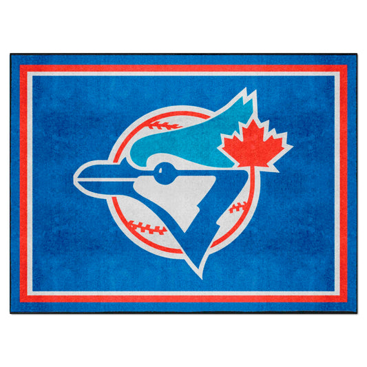 Alfombra de felpa de 2,4 x 3 m de los Toronto Blue Jays: colección retro