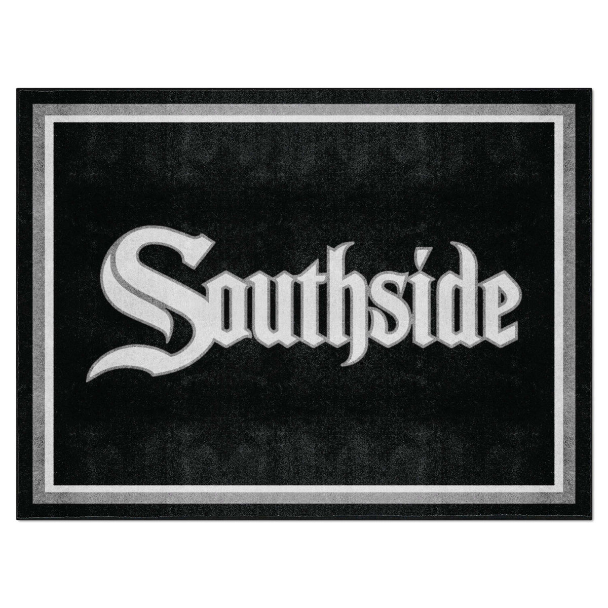 Chicago White Sox 8ft. x 10 ft. Plush Area Rug Southside City Connect - Chicago White Sox