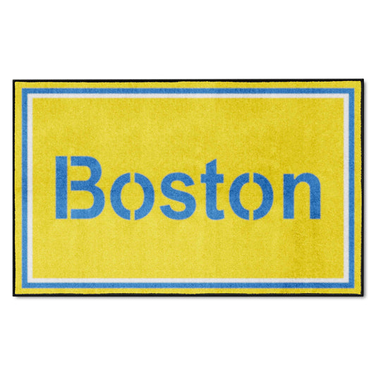 Boston Red Sox 4ft. x 6ft. Plush Area Rug