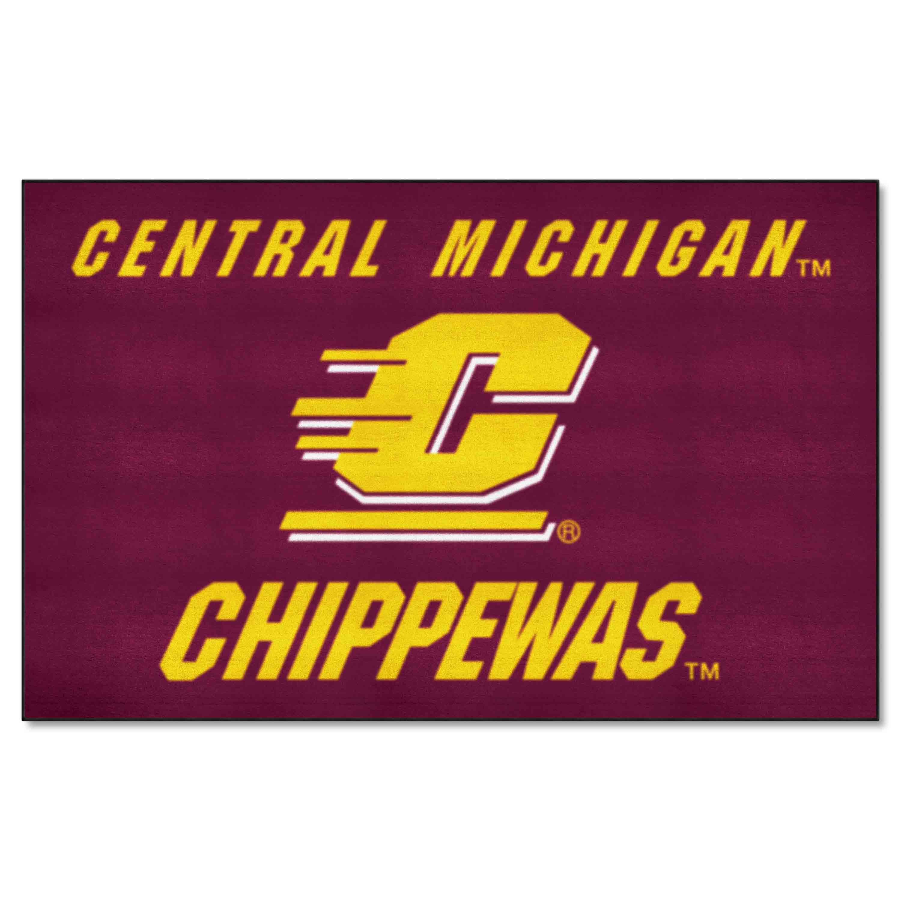 Central Michigan Chippewas Ulti-Mat Rug - 5ft. x 8ft.