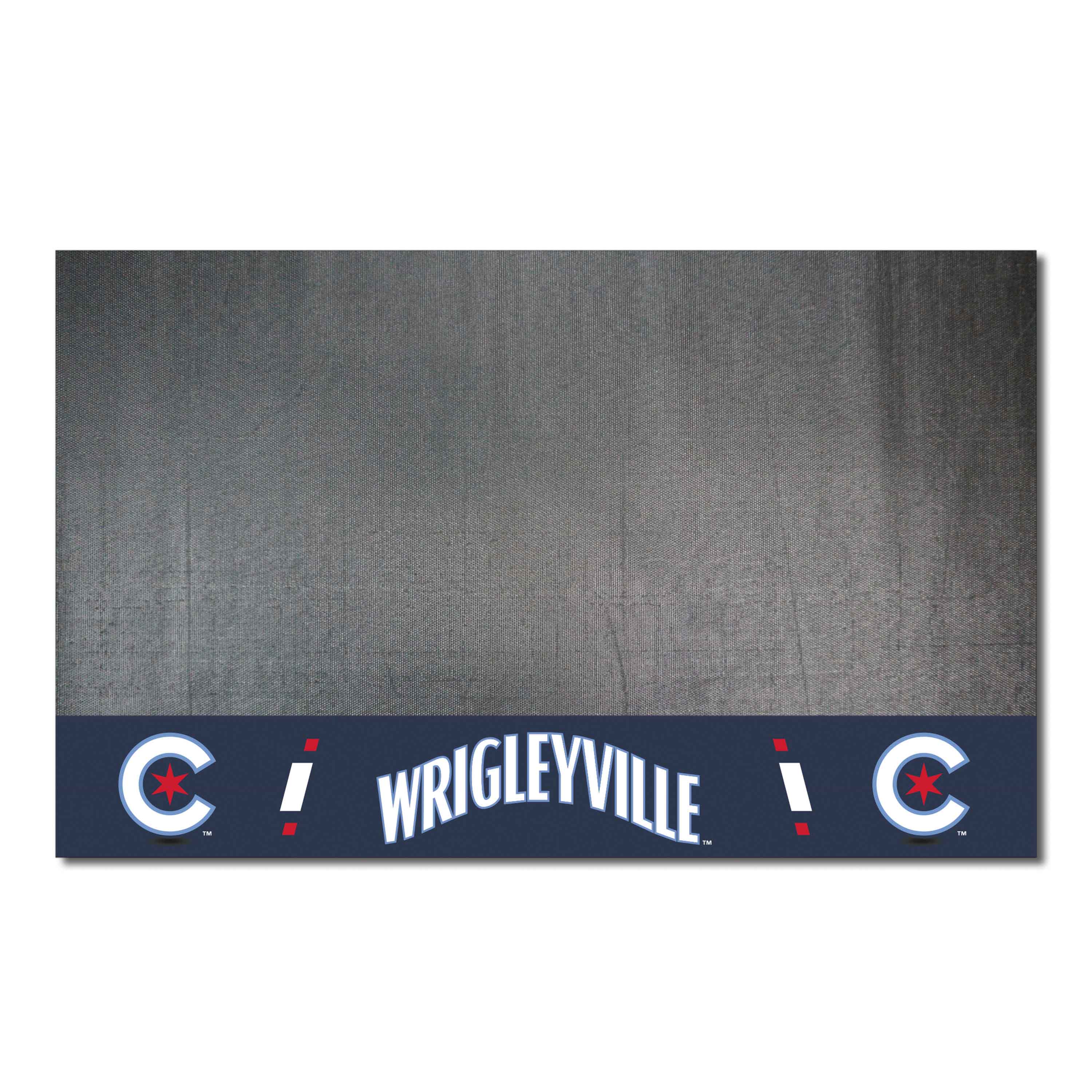 Chicago Cubs Vinyl Grill Mat - 26in. x 42in.