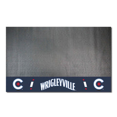 Chicago Cubs Vinyl Grill Mat - 26in. x 42in. - Chicago Cubs