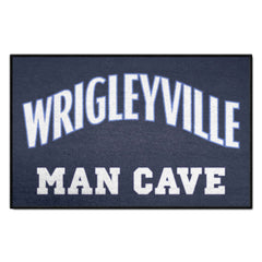 Chicago Cubs Man Cave Starter Mat Accent Rug - 19in. x 30in. - Chicago Cubs