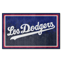 Los Angeles Dodgers 4ft. x 6ft. Plush Area Rug