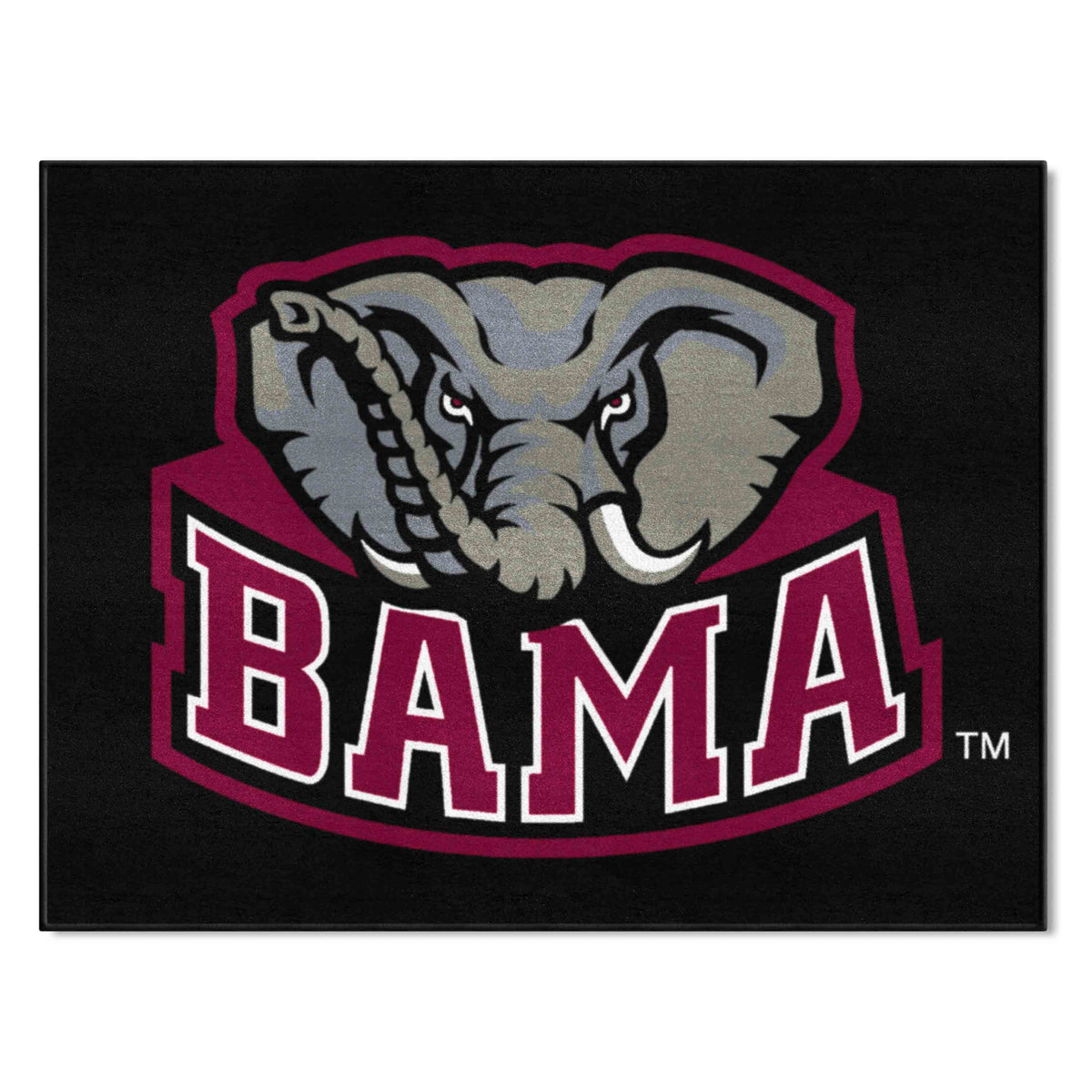 Alabama Crimson Tide All-Star Rug - 34 in. x 42.5 in., BAMA Logo