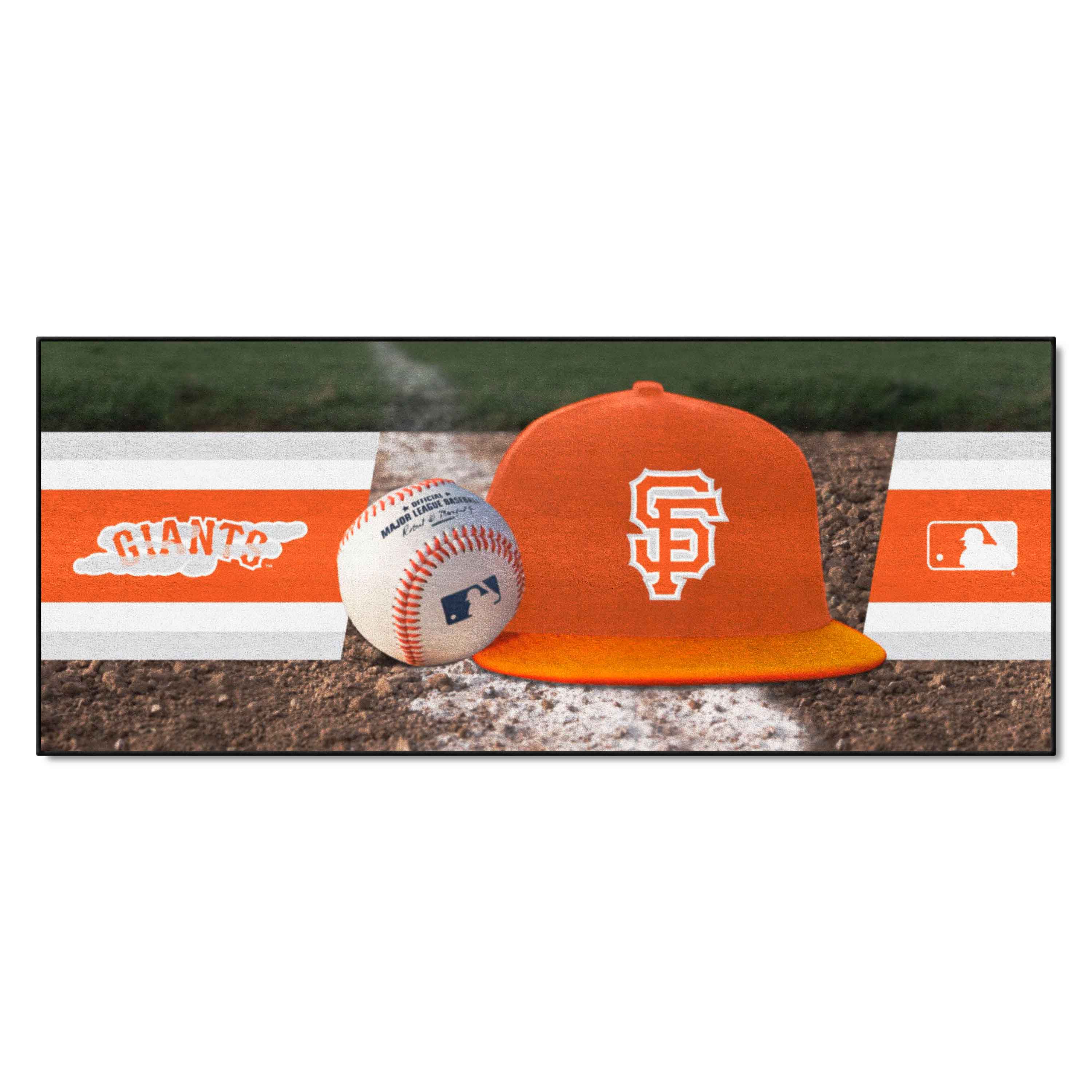 San Francisco Giants Baseball Runner Rug - 30in. x 72in.