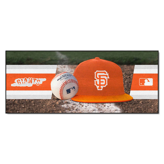 San Francisco Giants Baseball Runner Rug - 30in. x 72in.