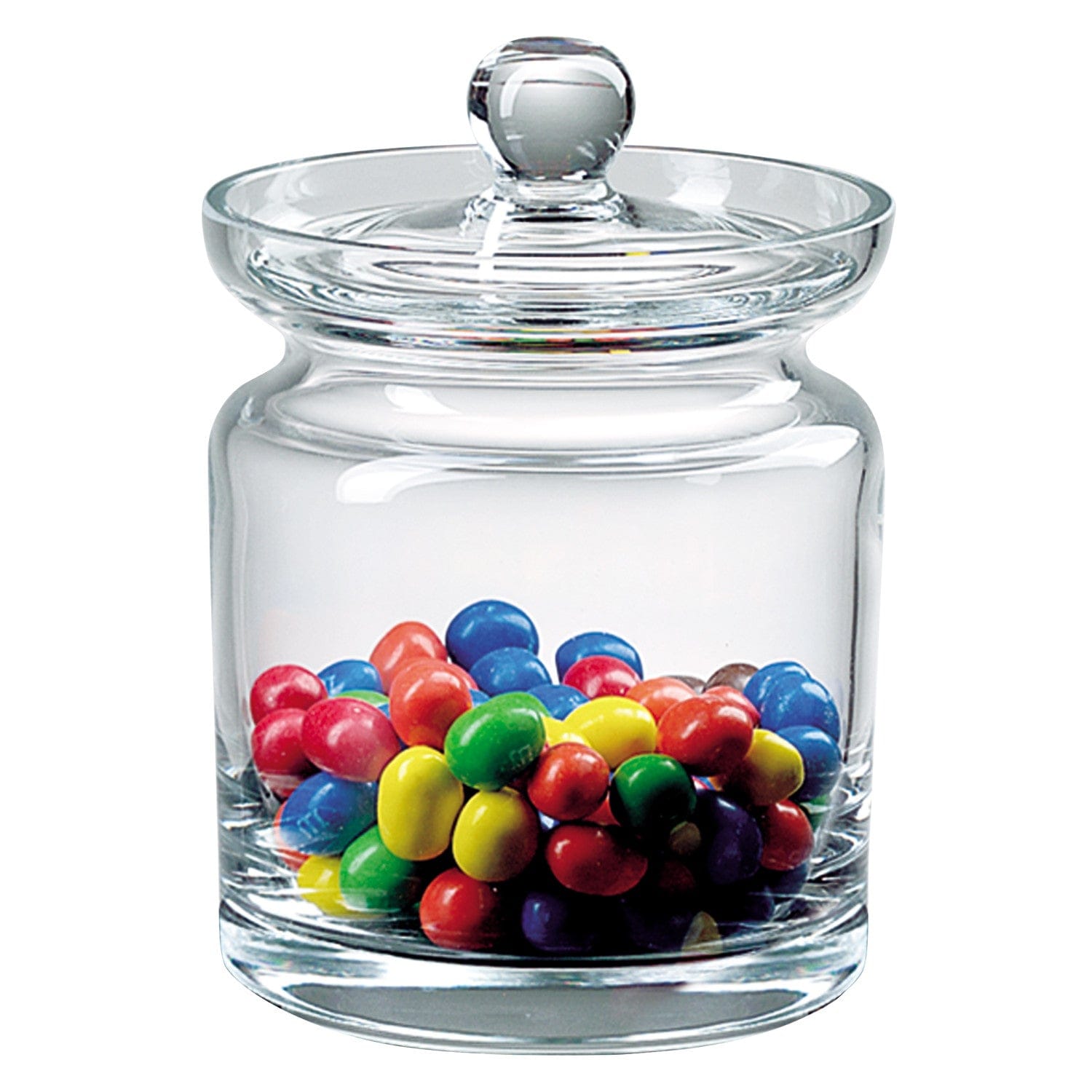 55 Mouth Blown Crystal Lead Free Biscuit Or Candy Jar - Homeroots