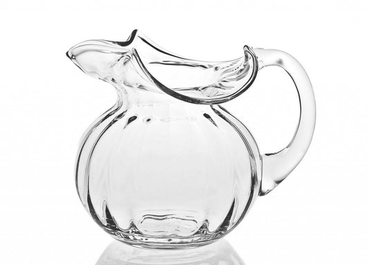 Mouth Blown Glass Pitcher  42 Oz