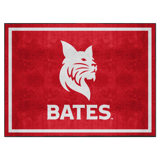 Bates College Bobcats 8ft. x 10 ft. Plush Area Rug