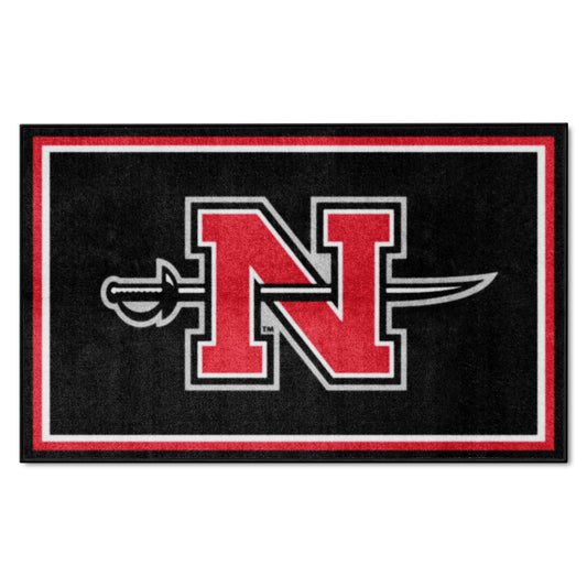 Nicholls State Colonels 4ft. x 6ft. Plush Area Rug