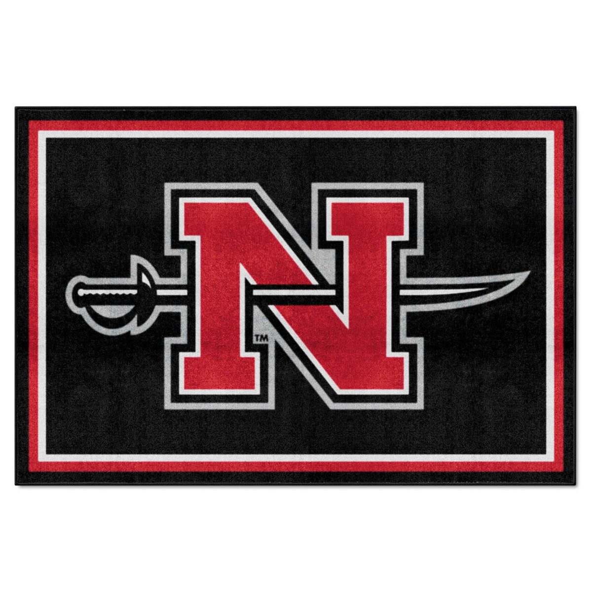 Nicholls State Colonels 5ft. x 8 ft. Plush Area Rug