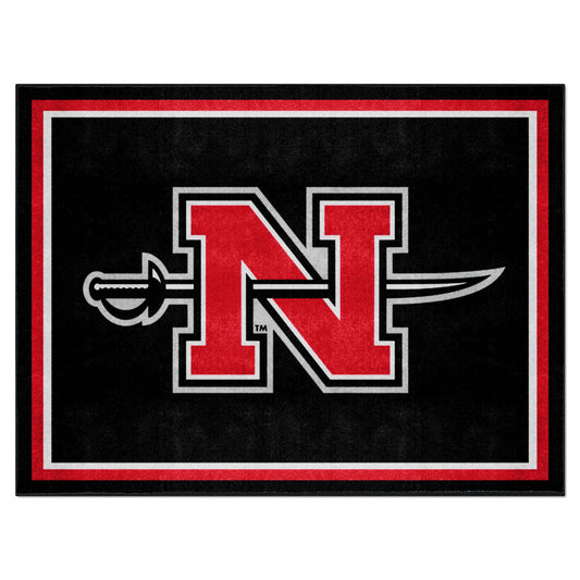 Nicholls State Colonels 8ft. x 10 ft. Plush Area Rug