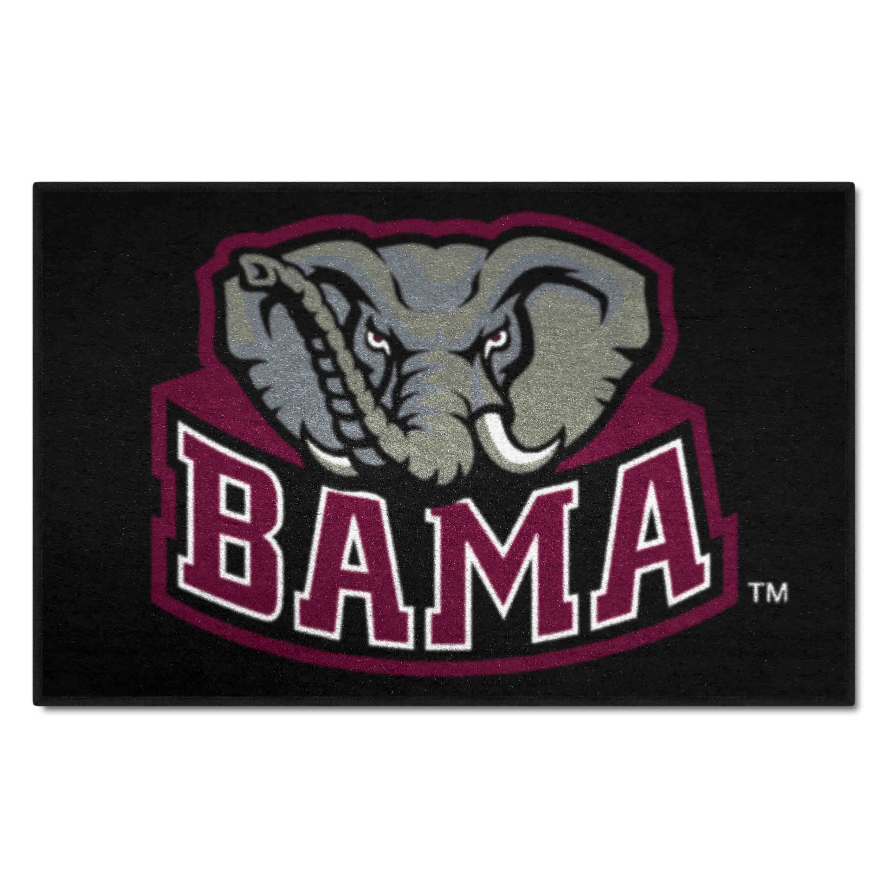 Alabama Crimson Tide Starter Mat Accent Rug - 19in. x 30in., A Logo