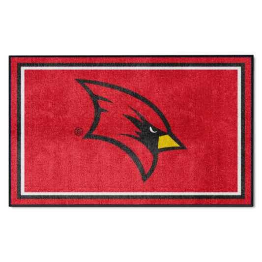 Saginaw Valley State Cardinals 4ft. x 6ft. Plush Area Rug