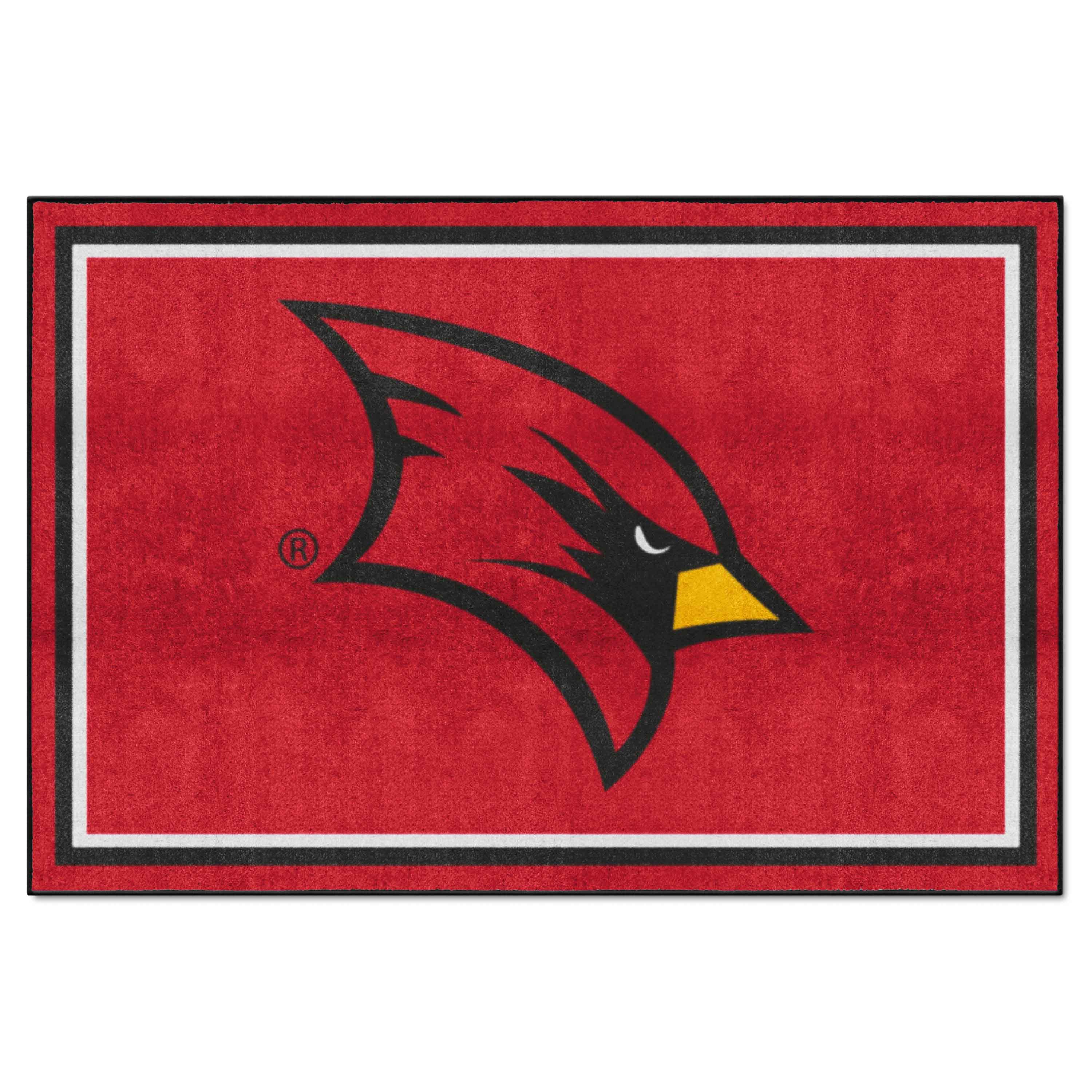 Saginaw Valley State Cardinals 5ft. x 8 ft. Plush Area Rug