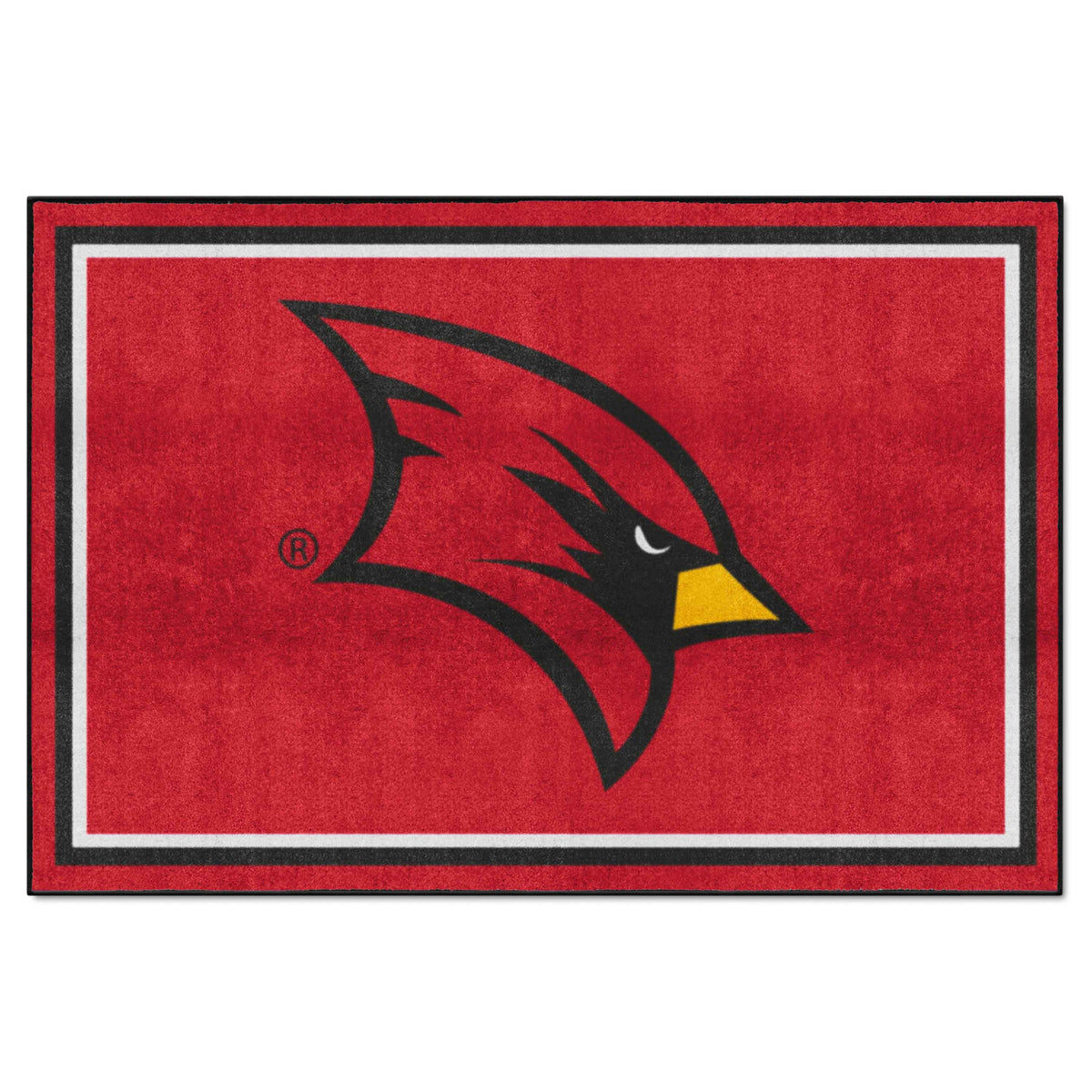 Saginaw Valley State Cardinals 5ft. x 8 ft. Plush Area Rug