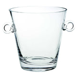 9 Mouth Blown European Glass Ice Bucket Or Cooler