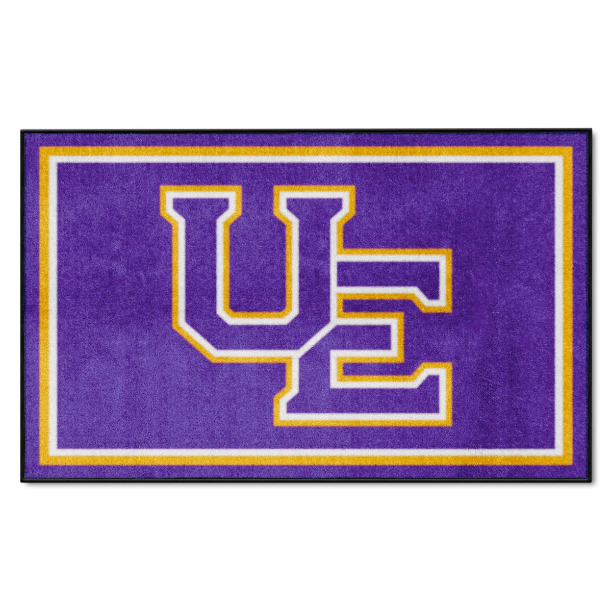 Evansville Purple Aces 4ft. x 6ft. Plush Area Rug - Evansville