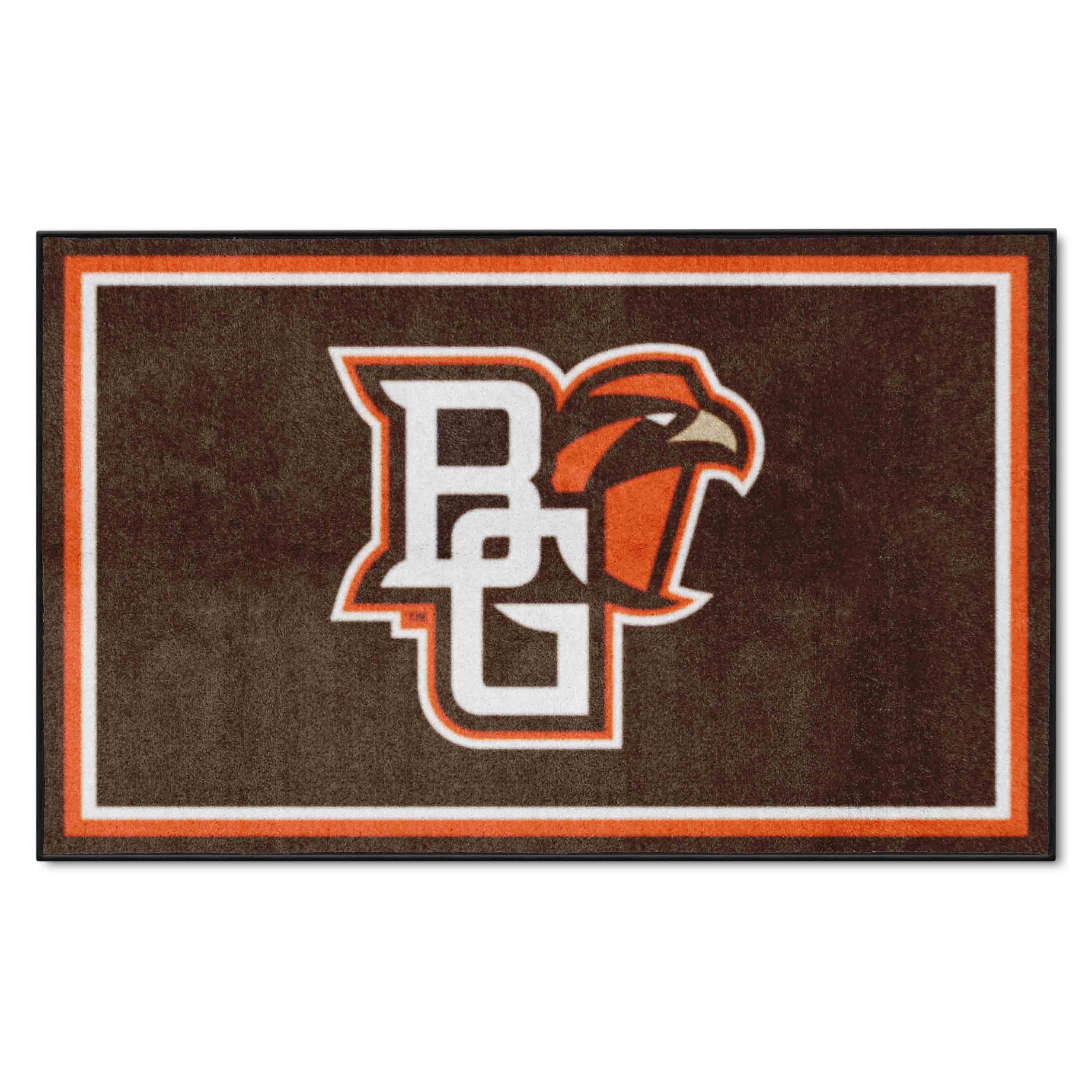 Bowling Green Falcons 4ft. x 6ft. Plush Area Rug