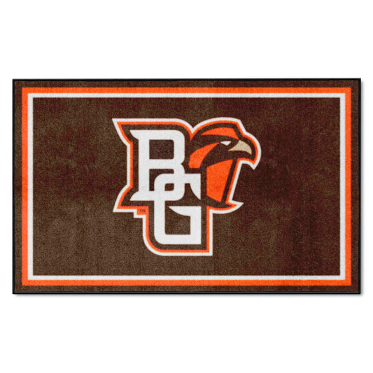 Bowling Green Falcons 4ft. x 6ft. Plush Area Rug - Bowling Green