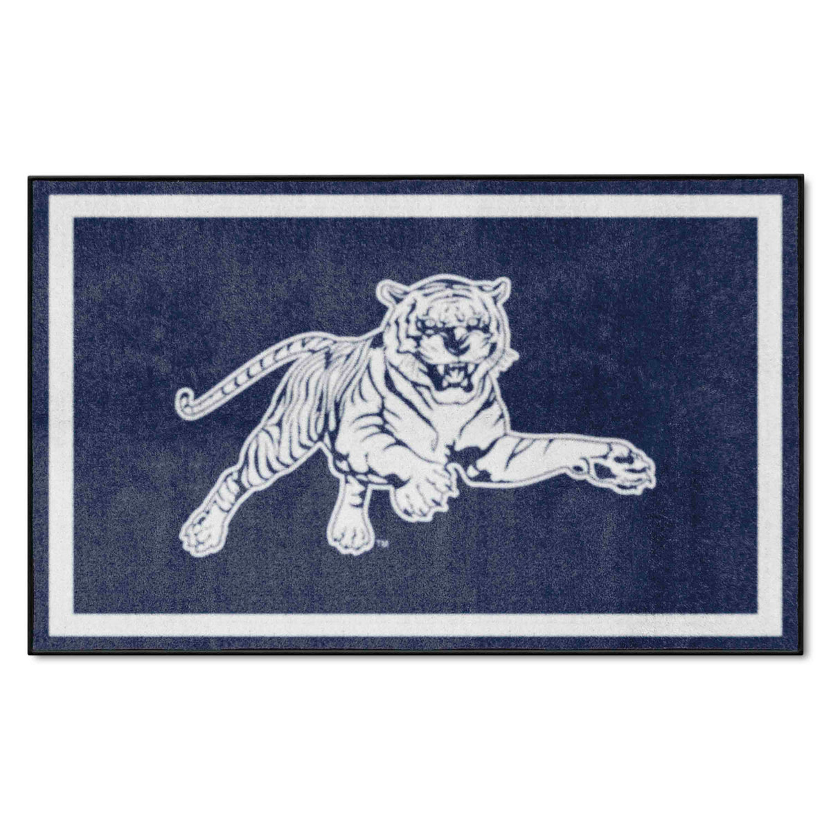 Jackson State Tigers 4ft. x 6ft. Plush Area Rug - Jackson State