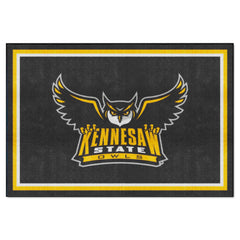 Kennesaw State Owls 5ft. x 8 ft. Plush Area Rug