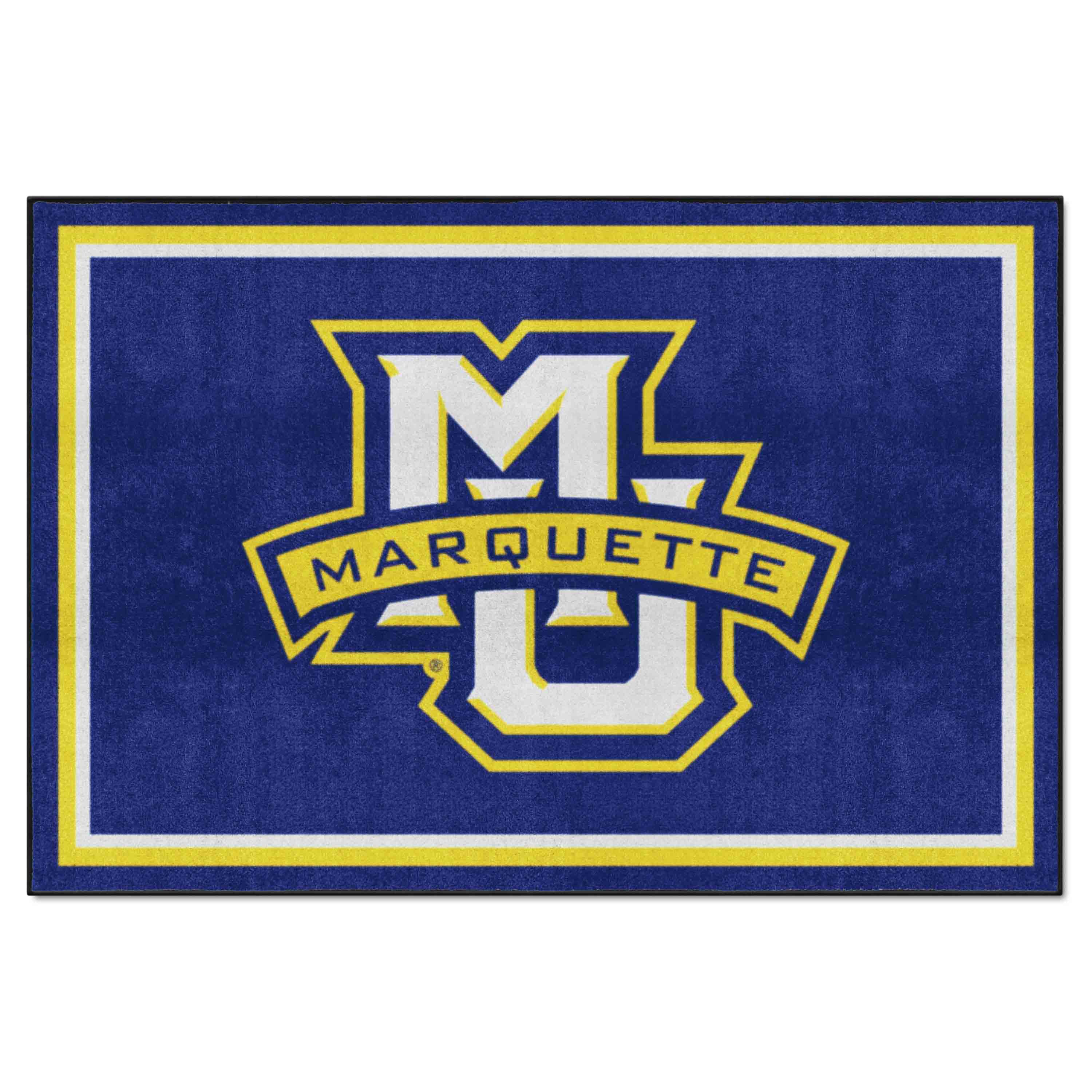 Marquette Golden Eagles 5ft. x 8 ft. Plush Area Rug