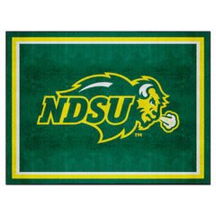 North Dakota State Bison 8ft. x 10 ft. Plush Area Rug