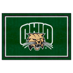 Ohio Bobcats 5ft. x 8 ft. Plush Area Rug - Ohio