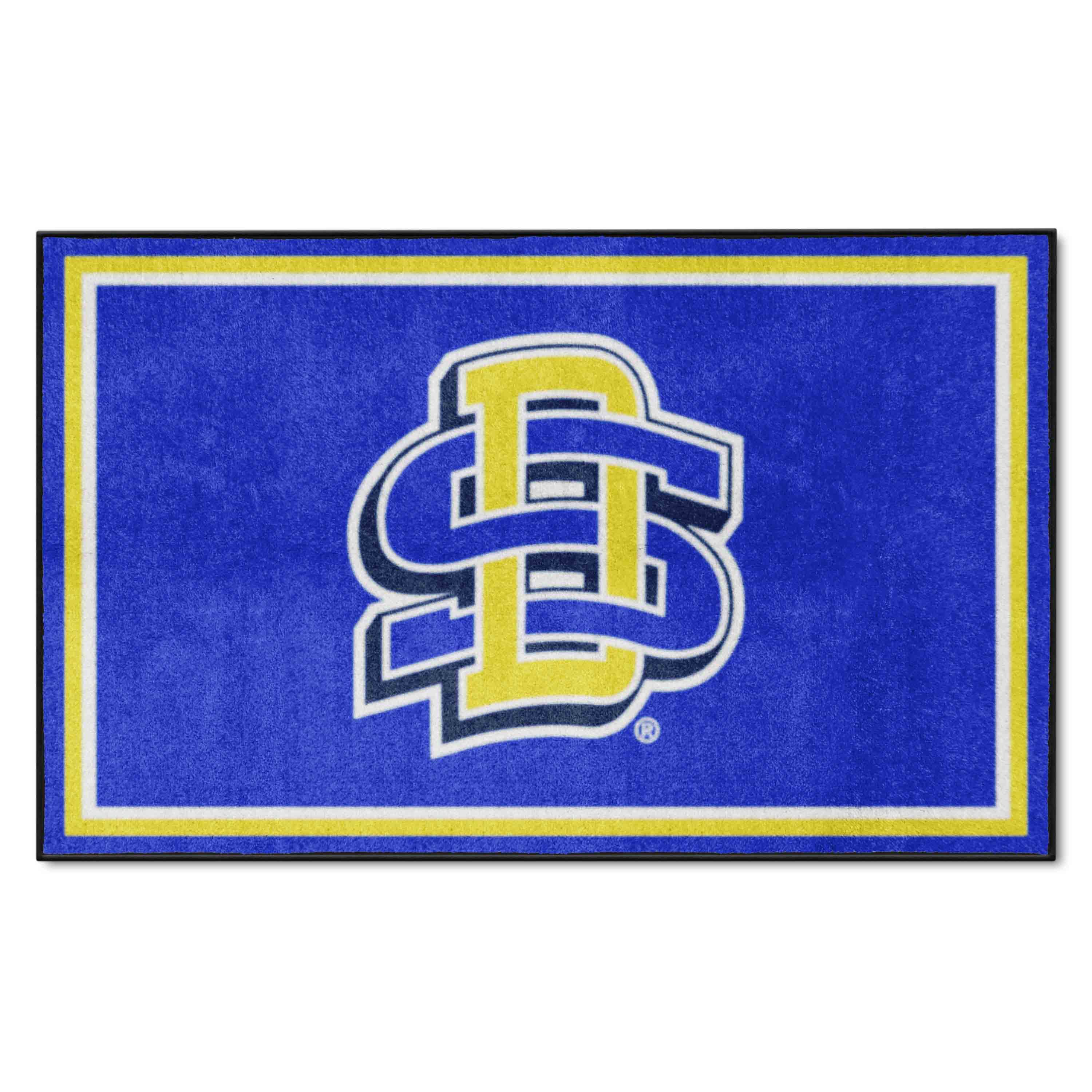 South Dakota State Jackrabbits 4ft. x 6ft. Plush Area Rug