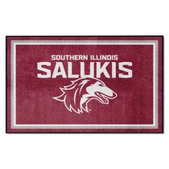 Southern Illinois Salukis 4ft. x 6ft. Plush Area Rug