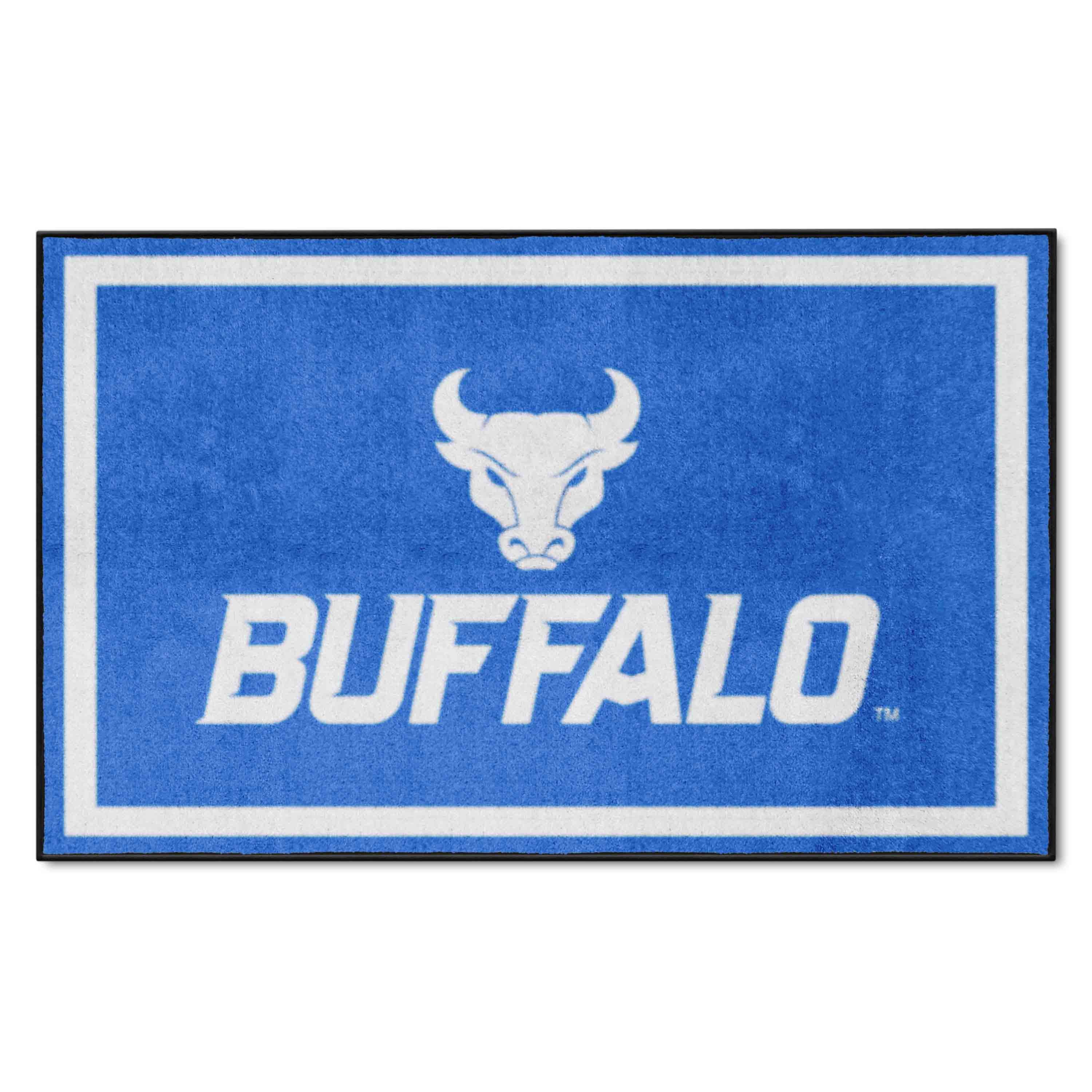 Buffalo Bulls 4ft. x 6ft. Plush Area Rug