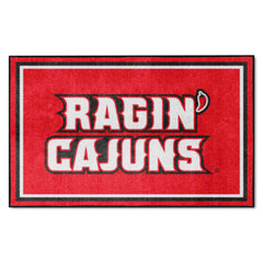 Louisiana-Lafayette Ragin' Cajuns 4ft. x 6ft. Plush Area Rug