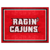 Louisiana-Lafayette Ragin' Cajuns 8ft. x 10 ft. Plush Area Rug