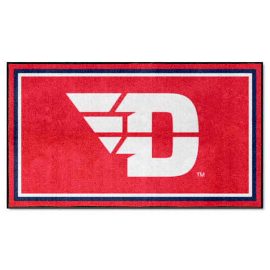 Dayton Flyers 3ft. x 5ft. Plush Area Rug