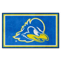 Delaware Blue Hens 4ft. x 6ft. Plush Area Rug