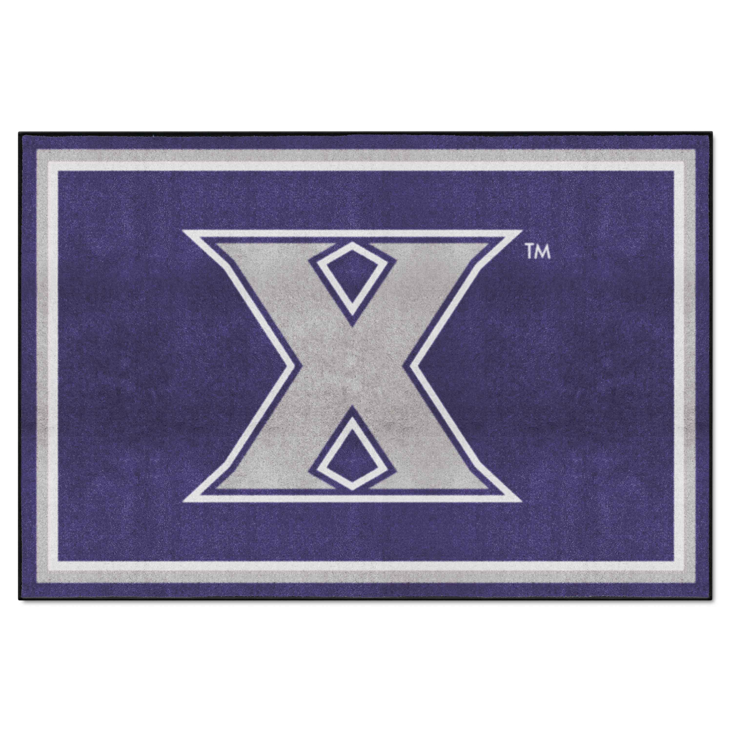 Xavier Musketeers 5ft. x 8 ft. Plush Area Rug