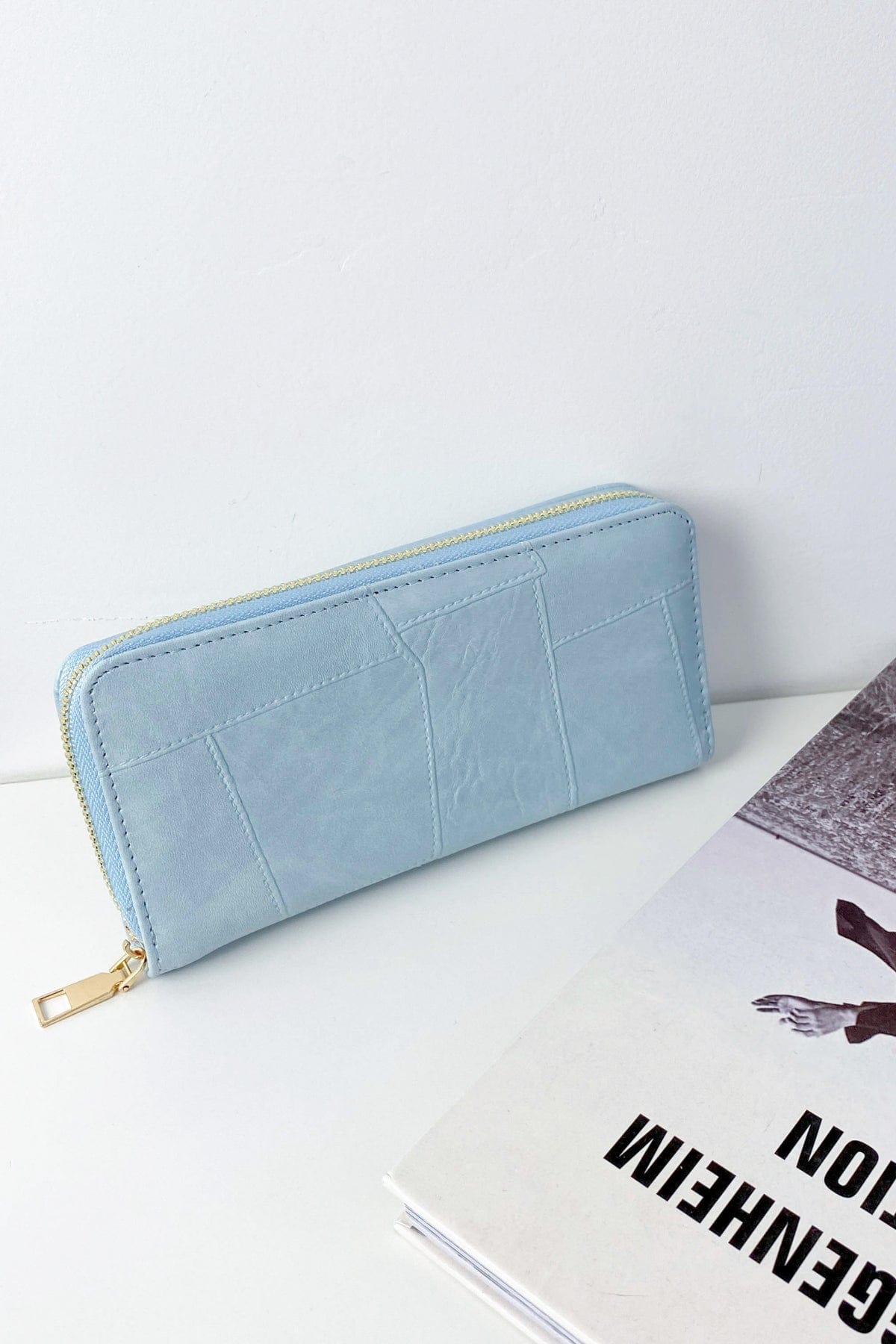 PU Leather Mulit-Interlayer Wallet - Trendsi