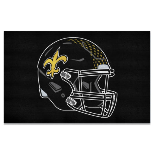 New Orleans Saints Ulti-Mat Rug - 5ft. x 8ft. - Retro Collection