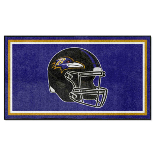 Baltimore Ravens 3ft. x 5ft. Plush Area Rug - Baltimore Ravens