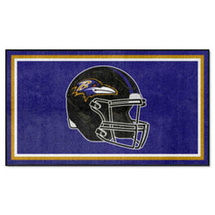 Baltimore Ravens 3ft. x 5ft. Plush Area Rug - Baltimore Ravens